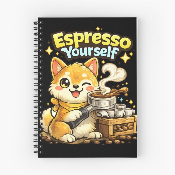 Item preview, Espresso Yourself Cute Shiba Coffee designed and sold by Houldi.
