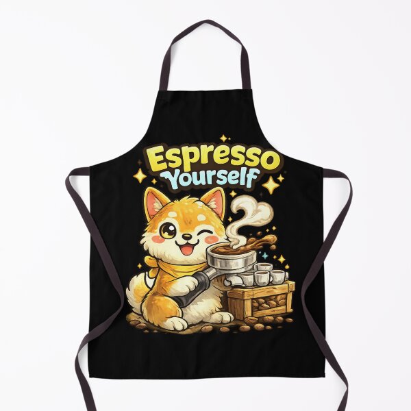 Item preview, Espresso Yourself Cute Shiba Coffee designed and sold by Houldi.