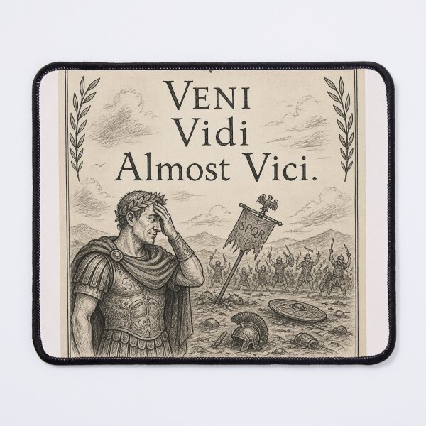 Item preview, I came. I saw. Almost conquered. designed and sold by CinemaChronik.