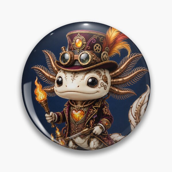 Item preview, Axolittle Morningstar designed and sold by Wolffestone Studios.