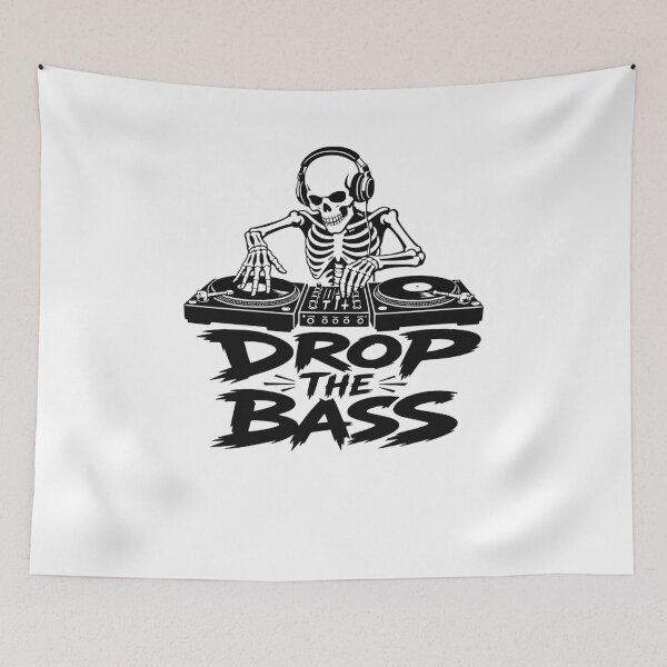Item preview, Drop The Bass designed and sold by FreshPixelArt.