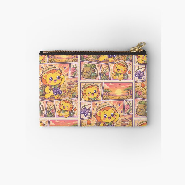 Item preview, Kawaii Lion Safari Sunset Adventure designed and sold by Gift Phrase Studio.