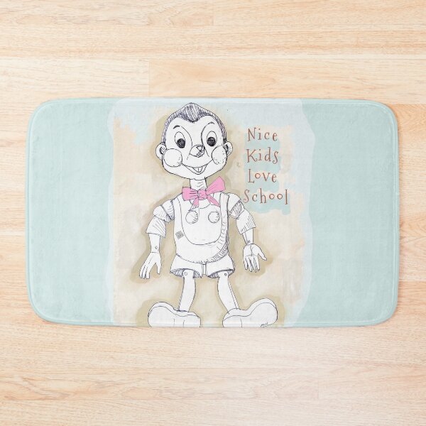 Item preview, Pinocchio - Nice Kids Love School (Drawing by ACCI) designed and sold by VanyssaGraphics.
