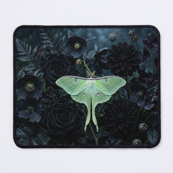 Item preview, Midnight Luna Moth Garden designed and sold by NocturnBotany.