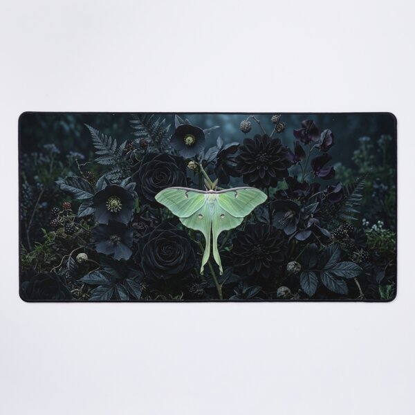 Item preview, Midnight Luna Moth Garden designed and sold by NocturnBotany.