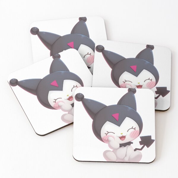 Item preview, Kuromi fanart smiling with arrow pointing right designed and sold by Lilith.3x313 Vault.