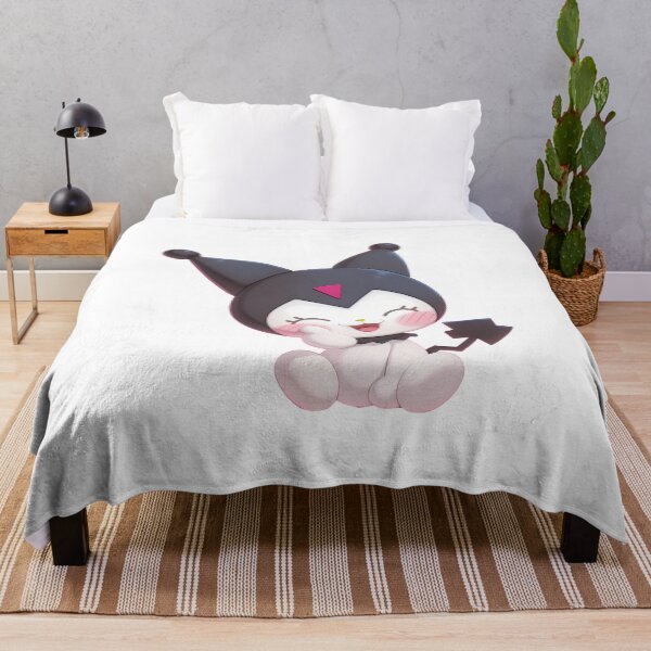 Item preview, Kuromi fanart smiling with arrow pointing right designed and sold by Lilith.3x313 Vault.