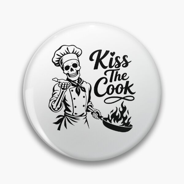 Item preview, Kiss The Cook designed and sold by FreshPixelArt.