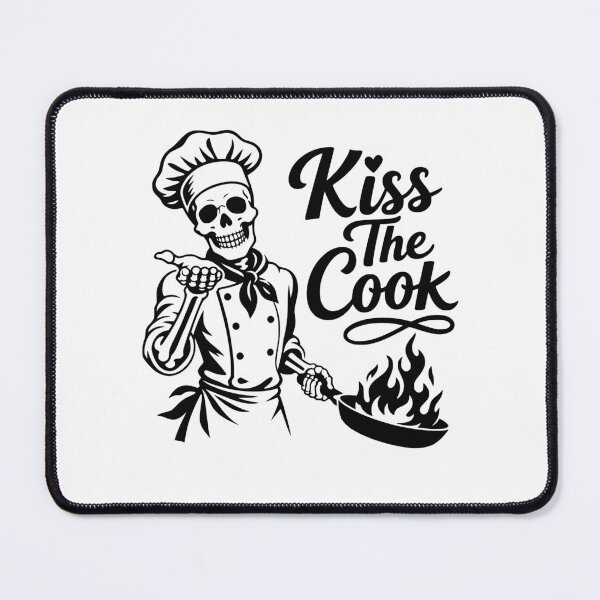 Item preview, Kiss The Cook designed and sold by FreshPixelArt.
