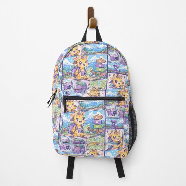 Item preview, Kawaii Giraffe Mountain Overlook Adventure designed and sold by Gift Phrase Studio.