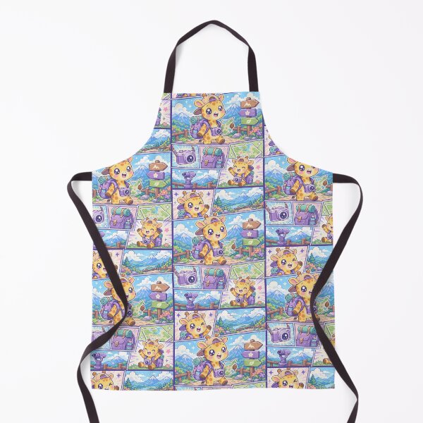 Item preview, Kawaii Giraffe Mountain Overlook Adventure designed and sold by Gift Phrase Studio.