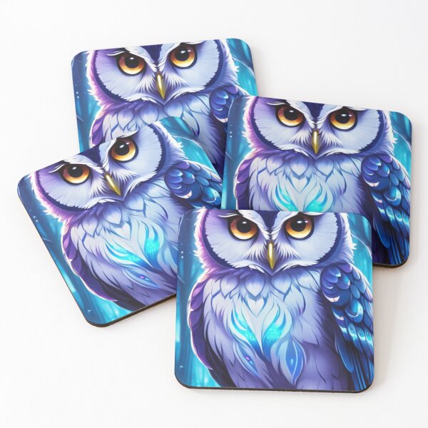 Item preview, Art - Fantastic Owl, Fairytale Digital Illustration designed and sold by World-Pets.