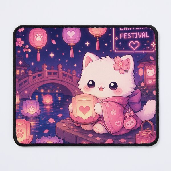 Item preview, Mochi Neko Lantern Festival designed and sold by soul-so-happy.