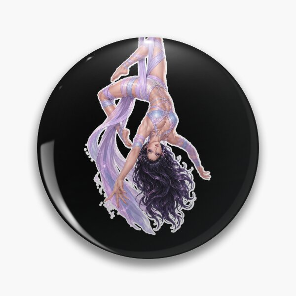 Item preview, Pastel Aerial Silk Goddess in Motion designed and sold by eragon541289.