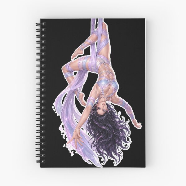 Item preview, Pastel Aerial Silk Goddess in Motion designed and sold by eragon541289.