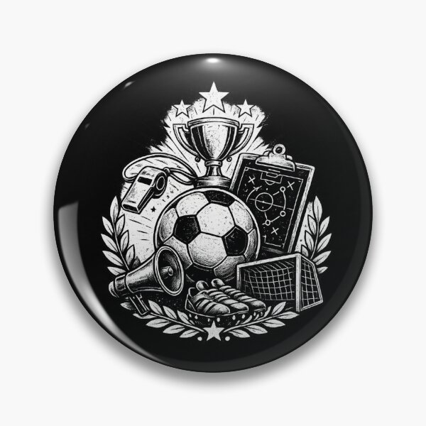 Item preview, Soccer Coach Gift Vintage Playbook Emblem designed and sold by Corvoria.