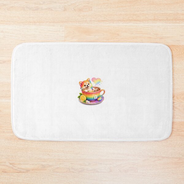 Item preview, Cozy Rainbow Tea Time designed and sold by QuirkNest Studio .