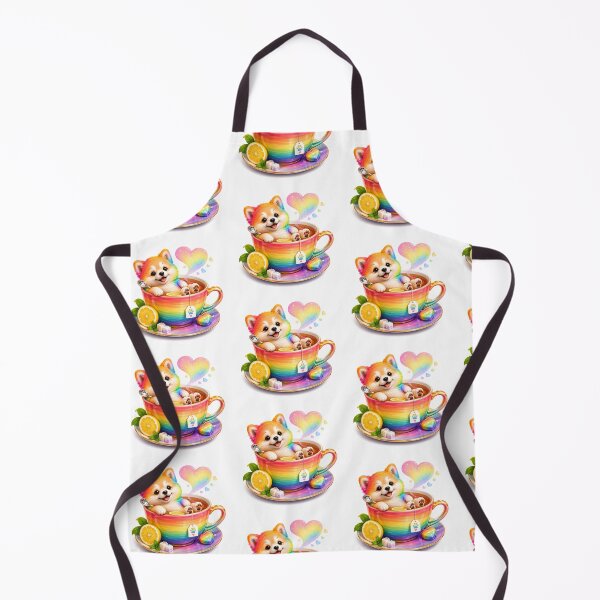 Item preview, Cozy Rainbow Tea Time designed and sold by QuirkNest Studio .