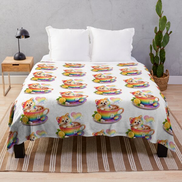 Item preview, Cozy Rainbow Tea Time designed and sold by QuirkNest Studio .