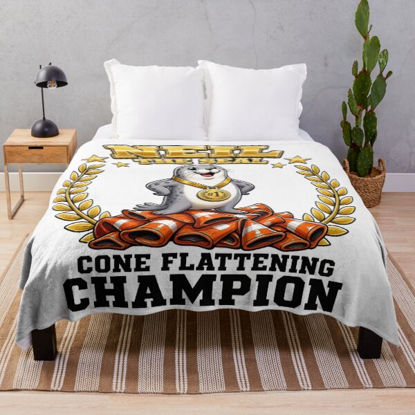 Item preview, Neil the Seal Cone Flattening Champion Funny Trophy Meme Gift designed and sold by Uglyandcute.