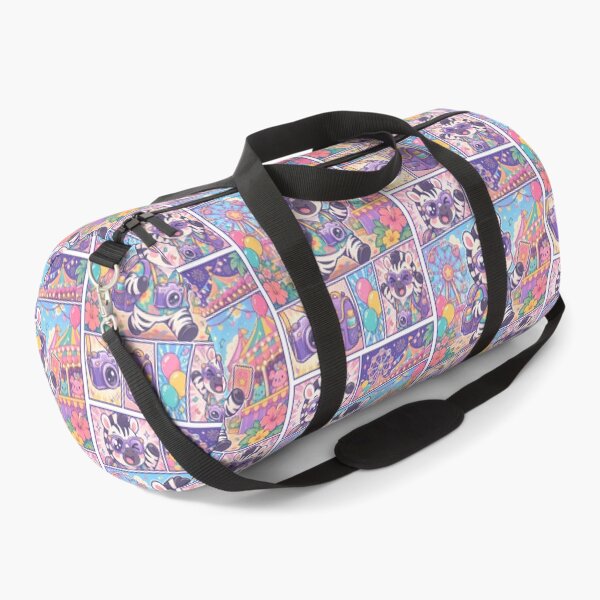 Item preview, Kawaii Zebra Summer Carnival Tourist designed and sold by Gift Phrase Studio.