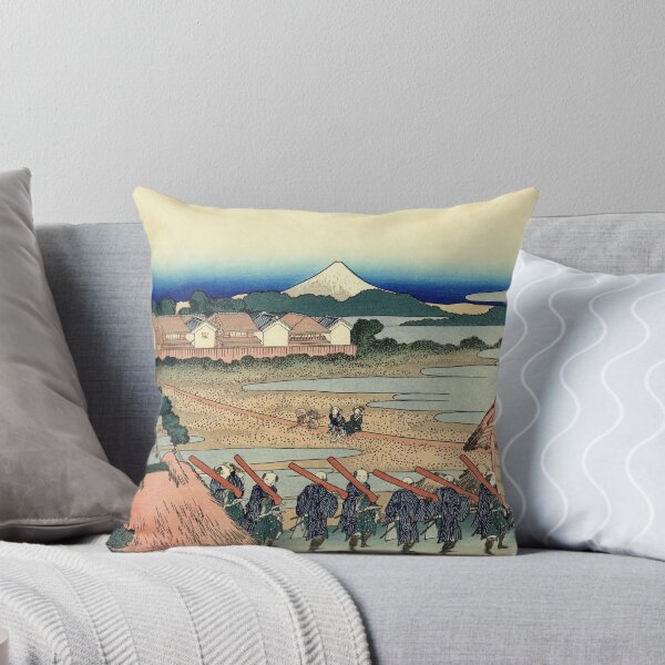 Aperçu de l'œuvre District de plaisir à Senju - Katsushika Hokusai créée et vendue par themasters.