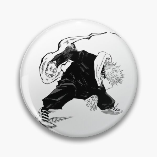 Item preview, Sparks of the Soul — Yuji Itadori Black Flash Study Black n White designed and sold by TheStickLab.