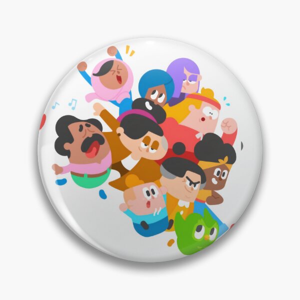 Item preview, Cute Diverse Cartoon Friends Crowd - Funny Learning Community Mascot Sticker designed and sold by William Cano.