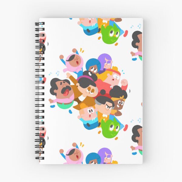 Item preview, Cute Diverse Cartoon Friends Crowd - Funny Learning Community Mascot Sticker designed and sold by Billy Morfo™.
