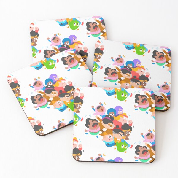 Item preview, Cute Diverse Cartoon Friends Crowd - Funny Learning Community Mascot Sticker designed and sold by Billy Morfo™.