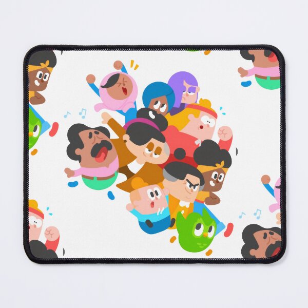 Item preview, Cute Diverse Cartoon Friends Crowd - Funny Learning Community Mascot Sticker designed and sold by Billy Morfo™.