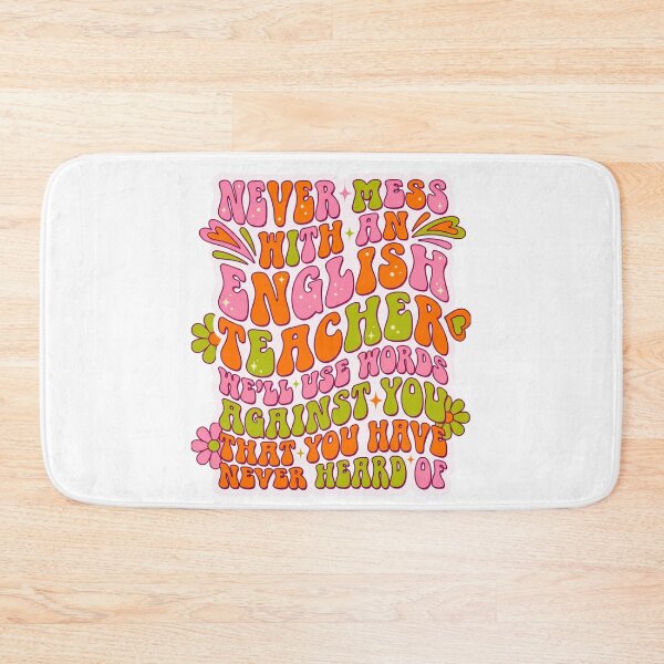 Item preview, Never Mess With An English Teacher designed and sold by Soren Graft.