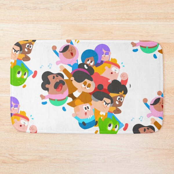 Item preview, Cute Diverse Cartoon Friends Crowd - Funny Learning Community Mascot Sticker designed and sold by Billy Morfo™.