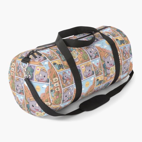 Item preview, Kawaii Rhino Canyon Explorer Adventure designed and sold by Gift Phrase Studio.