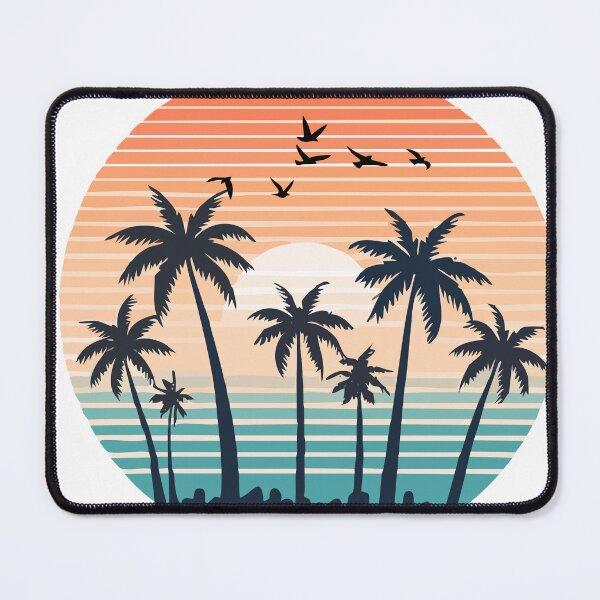 Item preview, The Beach at Sunset Striped designed and sold by kindryb.