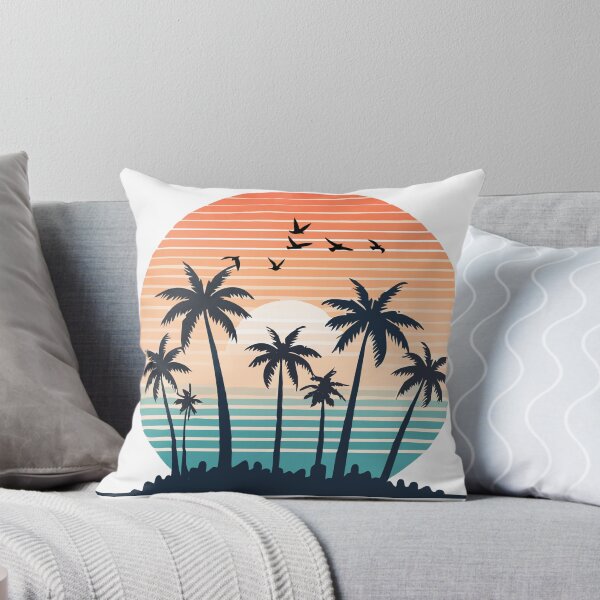 Item preview, The Beach at Sunset Striped designed and sold by kindryb.