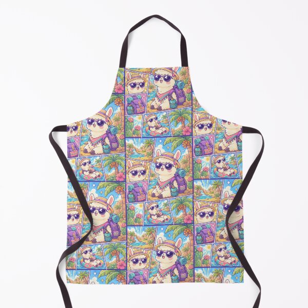 Item preview, Kawaii Llama Oasis Traveler Adventure designed and sold by Magmashup.