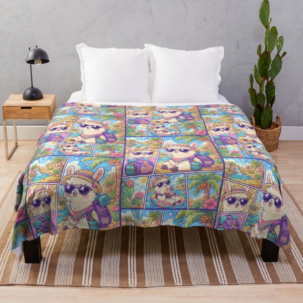 Item preview, Kawaii Llama Oasis Traveler Adventure designed and sold by Gift Phrase Studio.