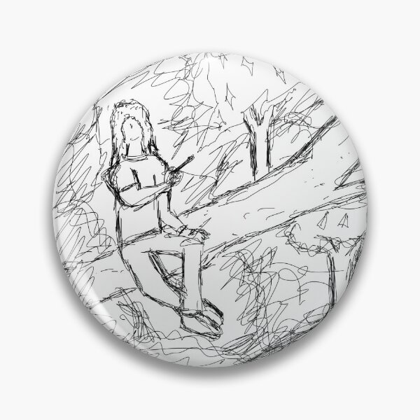 Item preview, Finding Peace in the Chaos Raw Abstract Sketch designed and sold by JengPath.
