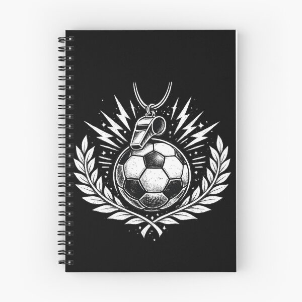 Item preview, Soccer Coach Gift Whistle Ball Vintage Art designed and sold by Corvoria.