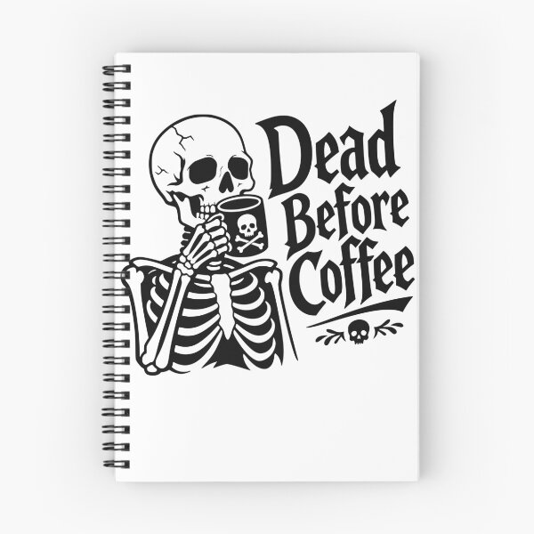 Item preview, Dead Before Coffee designed and sold by FreshPixelArt.