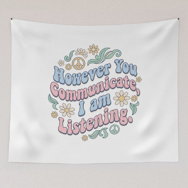 Item preview, However You Communicate I Am Listening designed and sold by Soren Graft.