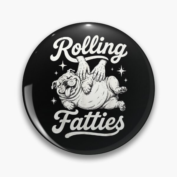 Item preview, Dog Rolling Fatties Funny designed and sold by Rahamkshop.