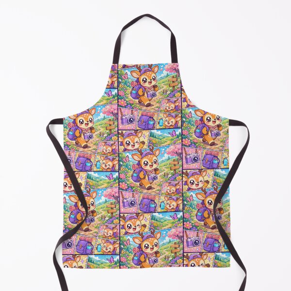 Item preview, Kawaii Deer Spring Trail Backpacker designed and sold by Magmashup.