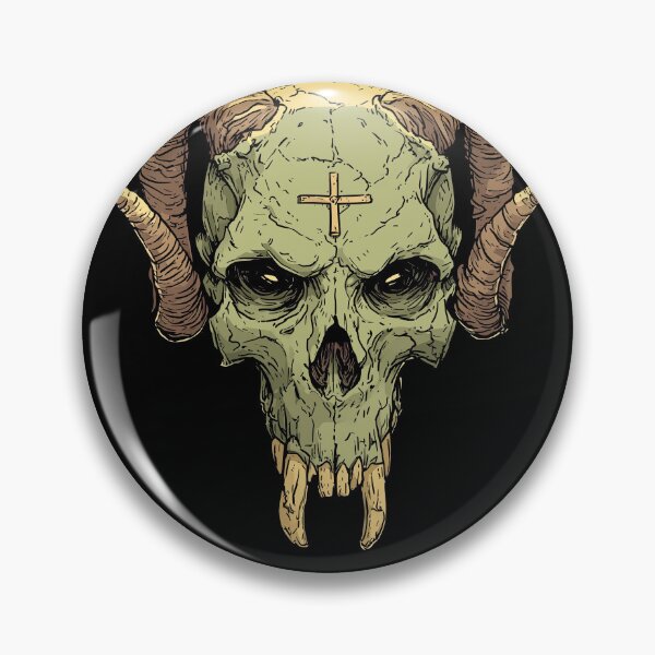 Item preview, Demon Skull Horror Graphic designed and sold by folskullyz.
