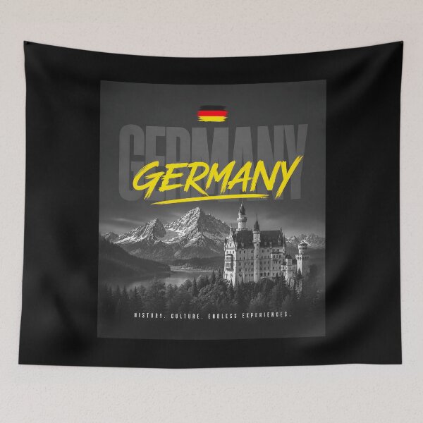 Item preview, Germany Modern Travel Design designed and sold by EdwinkOne.