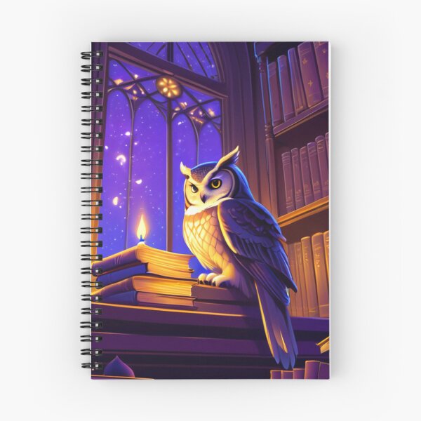 Item preview, Art - Iconic Owl, Digital Fantasy Illustration designed and sold by World-Pets.
