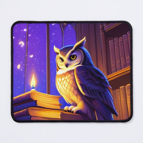 Item preview, Art - Iconic Owl, Digital Fantasy Illustration designed and sold by World-Pets.