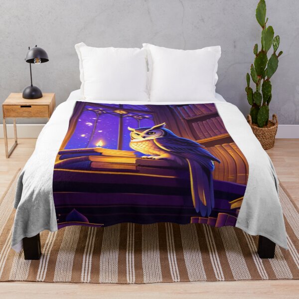 Item preview, Art - Iconic Owl, Digital Fantasy Illustration designed and sold by World-Pets.