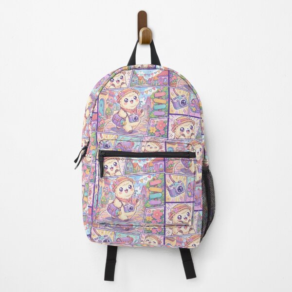 Item preview, Kawaii Alpaca Colorful Village Tourist designed and sold by Gift Phrase Studio.